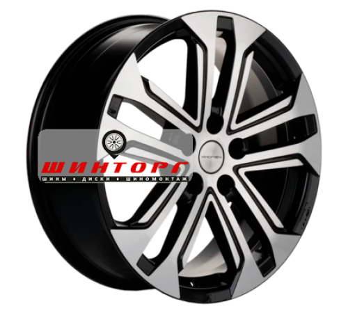 Купить диски Khomen Wheels 7x18/5x114,3 ET45 D60,1 KHW1803 (Changan/Geely/Lexus/Suzuki/Toyota) Black-FP от производителя Khomen Wheels в Казани