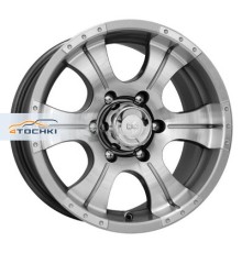 K&K 8x16/6x139,7 ET20 D110,1 Байконур (КС465М) Дарк платинум