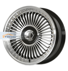 PDW 7x17/5x100*5x114,3 ET38 D67,1 Ferris (9009/01) M/B (конус)