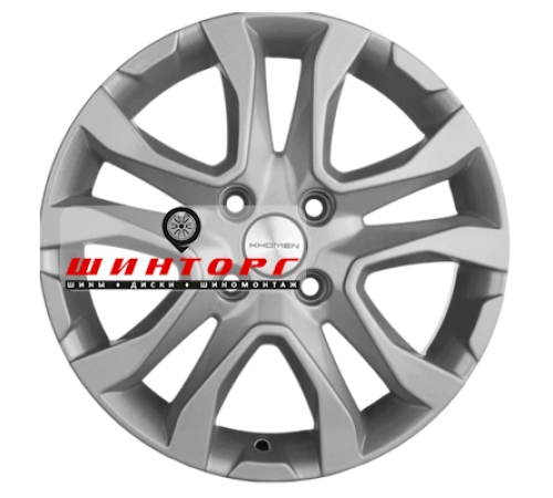 Купить диски Khomen Wheels 6x15/4x98 ET36 D58,5 KHW1503 (Lada Granta) F-Silver от производителя Khomen Wheels в Казани