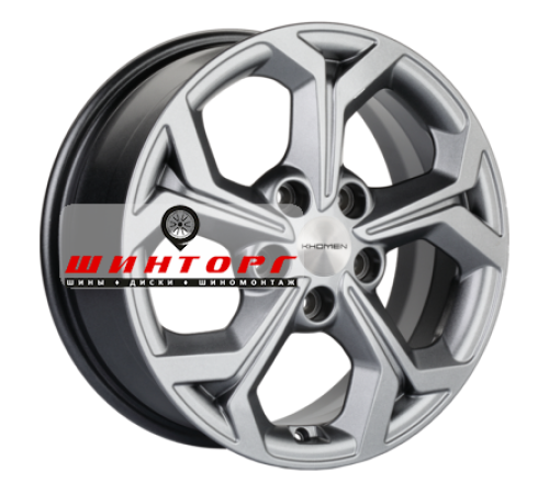 Купить диски Khomen Wheels 6,5x16/5x114,3 ET46 D67,1 KHW1606 (Mitsubishi) G-Silver от производителя Khomen Wheels в Казани