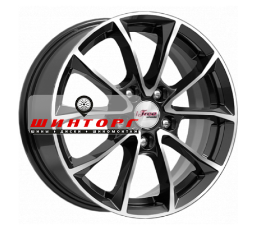 Купить диски iFree 6,5x16/5x108 ET50 D63,35 Джет (КС914) Блэк Джек от производителя iFree в Казани