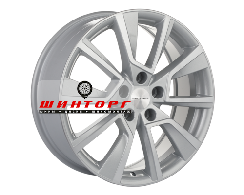 Купить диски Khomen Wheels 7x18/5x114,3 ET45 D60,1 KHW1802 (Changan/Geely/Lexus/Suzuki/Toyota) F-Silver-FP от производителя Khomen Wheels в Казани