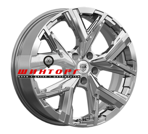 Купить диски K&K 6,5x18/5x108 ET52 D60,1 Айона (КС1169) Дарк платинум от производителя K&K в Казани