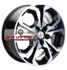 Khomen Wheels 6,5x17/5x114,3 ET37 D66,5 KHW1711 (Jolion) Black-FP