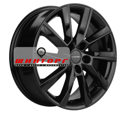 Купить диски Khomen Wheels 6x16/5x105 ET39 D56,6 KHW1604 (Aveo) Black от производителя Khomen Wheels в Казани