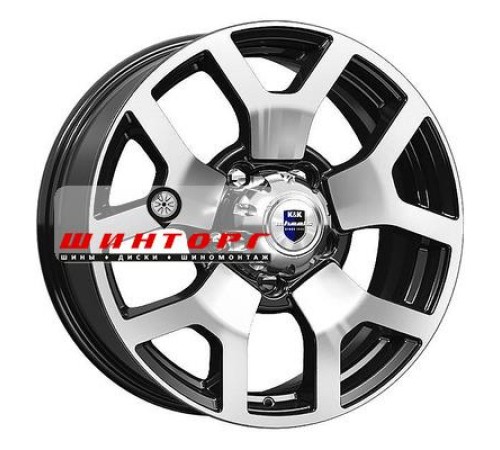 Купить диски K&K 7x18/5x139,7 ET35 D108,5 Намиб (КС775) Алмаз черный от производителя K&K в Казани