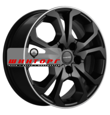 Khomen Wheels 6,5x17/5x108 ET33 D60,1 KHW1711 (Chery/Exeed) Black