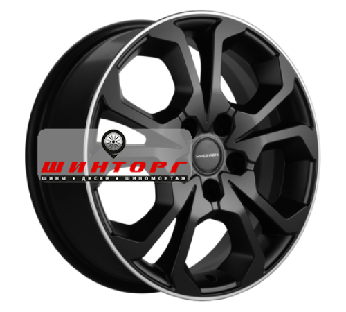 Купить диски Khomen Wheels 6,5x17/5x108 ET33 D60,1 KHW1711 (Chery/Exeed) Black от производителя Khomen Wheels в Казани