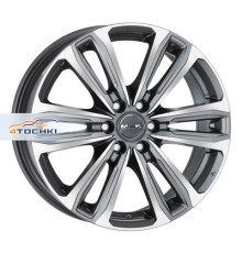 MAK 7,5x17/6x139,7 ET33 D100,1 Safari 6 Gunmetal Mirror Face