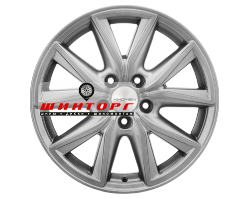 Купить диски Khomen Wheels 7x17/5x114,3 ET39 D60,1 KHW1706 (RAV4) G-Silver от производителя Khomen Wheels в Казани