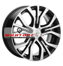 Khomen Wheels 6,5x16/5x114,3 ET43 D67,1 KHW1608 (Huyndai/Kia) Black-FP