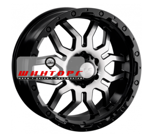 Купить диски LS 7,5x17/6x139,7 ET30 D106,1 1285 BKF (конус, Колпак+лого) от производителя LS в Казани