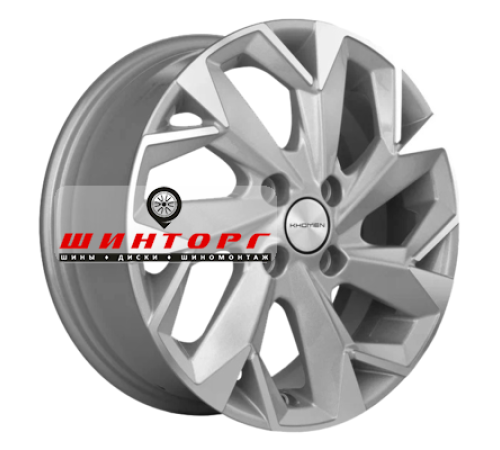 Купить диски Khomen Wheels 6x15/4x100 ET40 D60,1 KHW1508 (XRay) F-Silver-FP от производителя Khomen Wheels в Казани