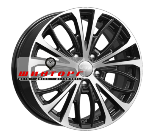 Купить диски K&K 7,5x17/5x114,3 ET45 D60,1 КС873 Алмаз черный от производителя K&K в Казани