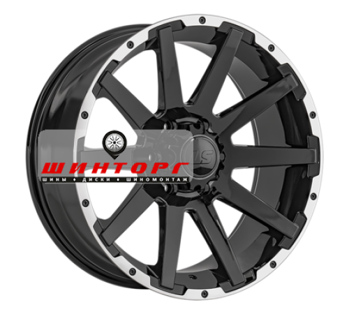 Купить диски LS 9x20/6x139,7 ET20 D100,1 1302 BKL (конус, Колпак+лого) от производителя LS в Казани