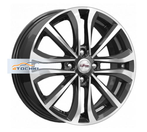 Купить диски iFree 6x16/4x100 ET45 D60,1 Панган (КС938) Блэк Джек от производителя iFree в Казани Купить диски iFree 6x16/4x100 ET45 D60,1 Панган (КС938) Блэк Джек от производителя iFree в Казани