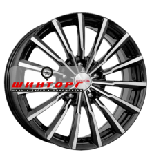 K&K 5,5x14/4x100 ET39 D56,6 Акцент-оригинал (КС641) Алмаз черный