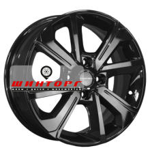 Khomen Wheels 6x15/4x100 ET50 D60,1 KHW1501 (Vesta) Black