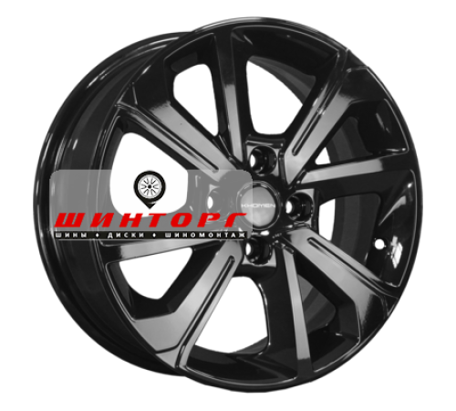 Купить диски Khomen Wheels 6x15/4x100 ET50 D60,1 KHW1501 (Vesta) Black от производителя Khomen Wheels в Казани