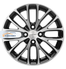 Khomen Wheels 6x15/4x100 ET46 D54,1 KHW1506 (Rio/Solaris) Black-FP