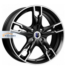K&K 7x17/4x100 ET41 D60,1 Солар (КС875) Алмаз черный SK