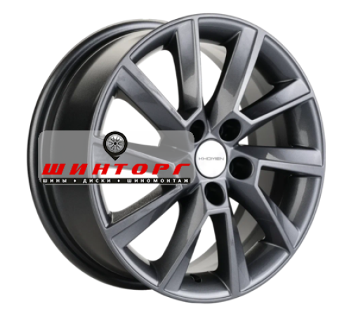Купить диски Khomen Wheels 6x15/5x105 ET39 D56,6 KHW1507 (Aveo) Gray от производителя Khomen Wheels в Казани