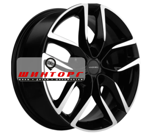Купить диски Khomen Wheels 6,5x17/5x114,3 ET37 D66,5 KHW1708 (Jolion) Black-FP от производителя Khomen Wheels в Казани