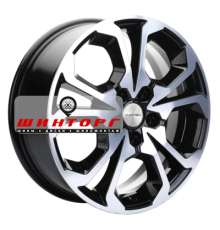 Khomen Wheels 6,5x17/5x114,3 ET40 D64,1 KHW1711 (Haval F7/F7x) Black-FP