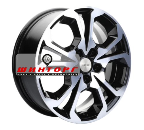 Купить диски Khomen Wheels 6,5x17/5x114,3 ET40 D64,1 KHW1711 (Haval F7/F7x) Black-FP от производителя Khomen Wheels в Казани