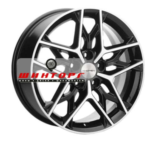 Купить диски Khomen Wheels 7x17/5x110 ET40 D67,1 KHW1709 (Evolute i-Joy) Black-FP от производителя Khomen Wheels в Казани