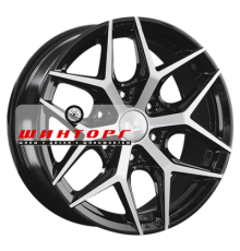 LS 8x17/6x139,7 ET36 D100,1 1303 BKF (конус, Колпак+лого)