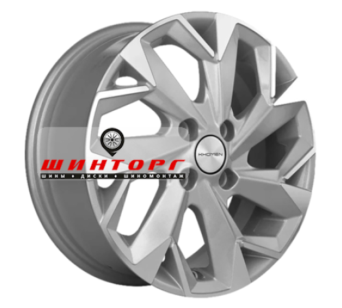 Купить диски Khomen Wheels 5,5x14/4x100 ET43 D67,1 KHW1402 (Solaris/Logan/Rio) F-Silver-FP от производителя Khomen Wheels в Казани