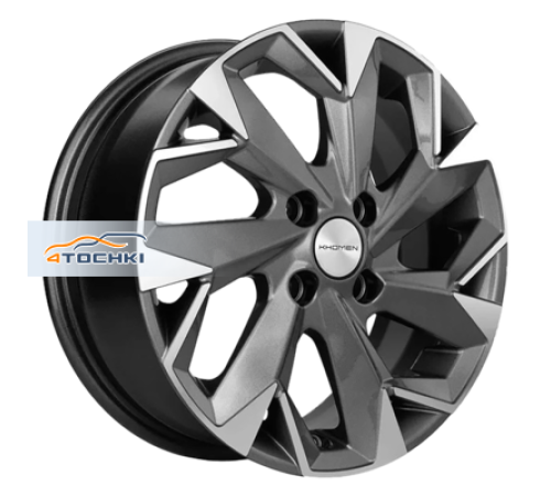 Купить диски Khomen Wheels 6x15/4x100 ET40 D60,1 KHW1508 (Logan/Sandero) Gray-FP от производителя Khomen Wheels в Казани Купить диски Khomen Wheels 6x15/4x100 ET40 D60,1 KHW1508 (Logan/Sandero) Gray-FP от производителя Khomen Wheels в Казани
