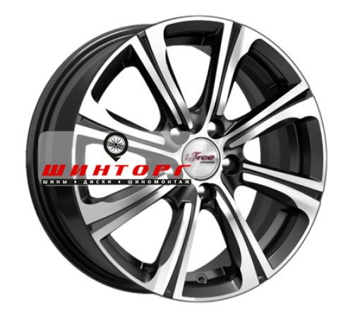 Купить диски iFree 6x15/4x100 ET40 D67,1 Апероль (КС862) Блэк Джек от производителя iFree в Казани