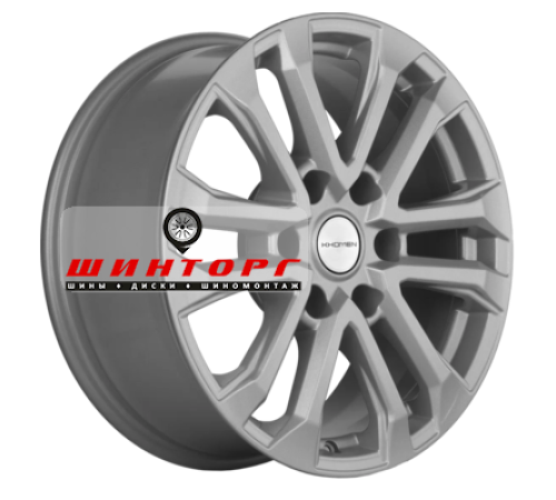Купить диски Khomen Wheels 7,5x18/6x139,7 ET25 D106,1 KHW1805 (LC Prado) F-Silver от производителя Khomen Wheels в Казани