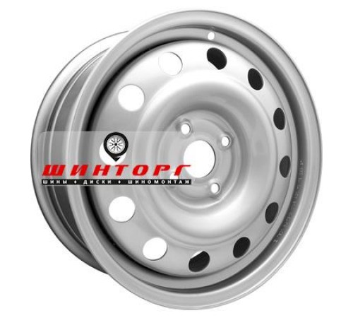 Купить диски ТЗСК 6x15/4x100 ET48 D54,1 Hyundai Solaris, Kia Rio Серебро от производителя ТЗСК в Казани