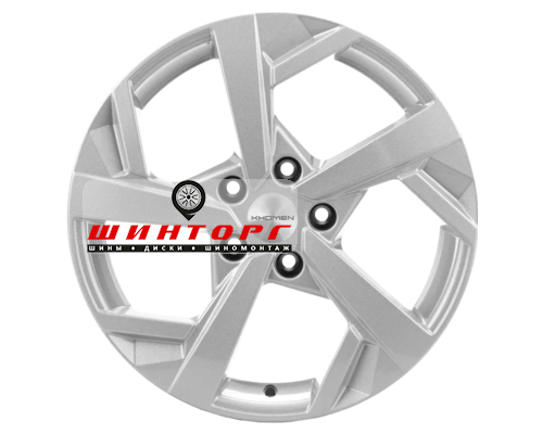 Купить диски Khomen Wheels 7x17/5x112 ET46 D66,6 KHW1712 (A4) F-Silver от производителя Khomen Wheels в Казани