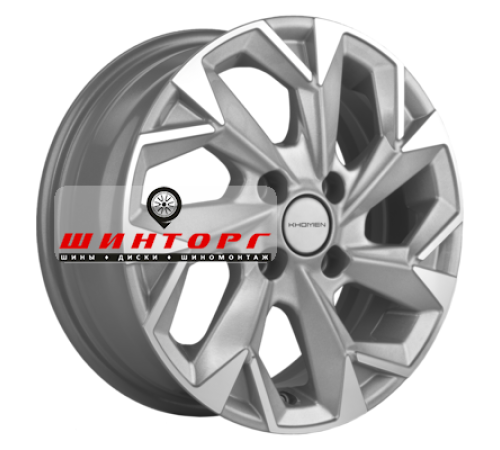 Купить диски Khomen Wheels 5,5x14/4x98 ET35 D58,5 KHW1402 F-Silver-FP от производителя Khomen Wheels в Казани