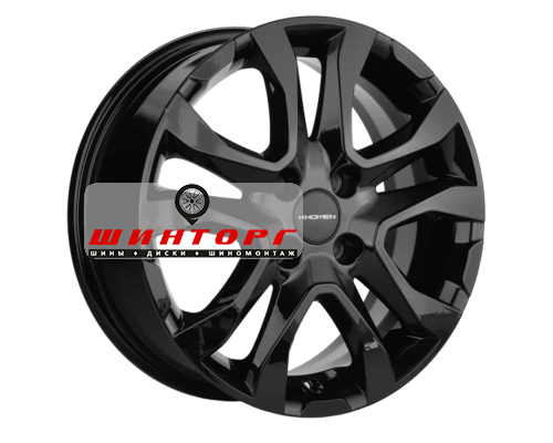 Купить диски Khomen Wheels 6x15/4x100 ET40 D60,1 KHW1503 (XRay) Black от производителя Khomen Wheels в Казани