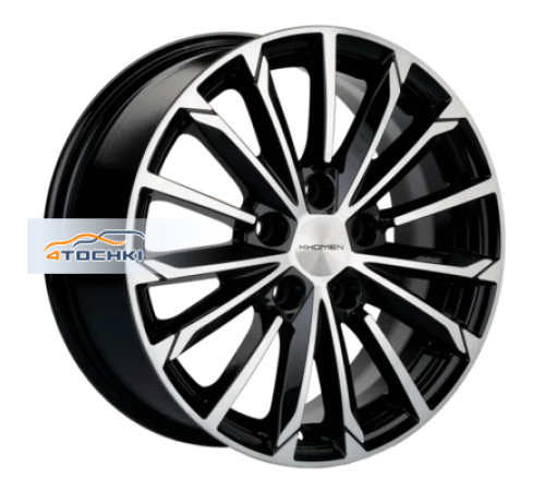 Купить диски Khomen Wheels 6,5x16/5x110 ET45 D67,1 KHW1611 (DFM 580) Black-FP от производителя Khomen Wheels в Казани