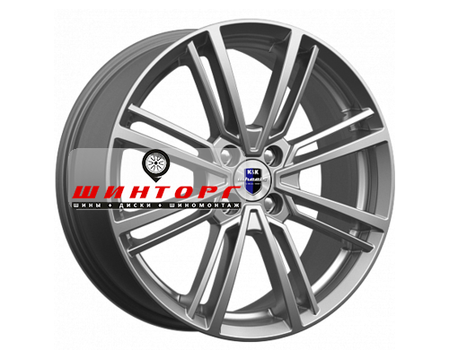 Купить диски K&K 7x17/4x100 ET41 D60,1 Эрфурт (КС903) Дарк платинум от производителя K&K в Казани