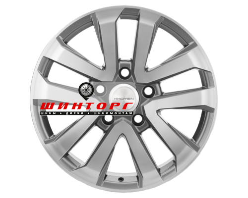 Купить диски Khomen Wheels 8,5x20/5x150 ET58 D110,1 KHW2003 (LX570/LC100/LC200) Gray-FP от производителя Khomen Wheels в Казани