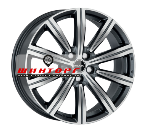 Купить диски MAK 8x19/5x120 ET38 D72,6 Birmingham Gunmetal Mirror Face от производителя MAK в Казани