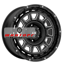 LS 9x18/6x139,7 ET15 D106,1 1377 MB+SSF (конус, Колпак+лого)