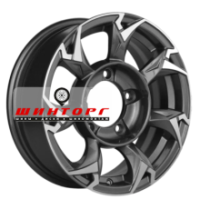 Khomen Wheels 5,5x15/5x139,7 ET5 D98,5 KHW1505 (Lada NIVA 4x4) Gray-FP