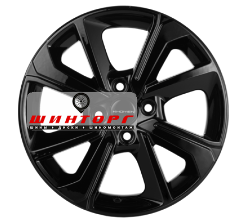 Купить диски Khomen Wheels 6x15/4x100 ET45 D56,6 KHW1501 (Nexia) Black от производителя Khomen Wheels в Казани