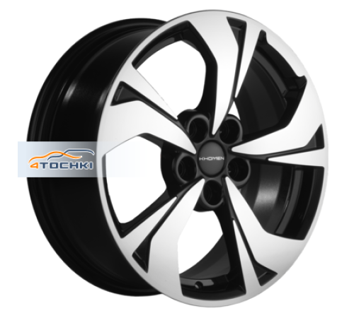 Купить диски Khomen Wheels 7x17/5x114,3 ET45 D60,1 KHW1724 (Changan CS75 (Plus)) Black-FP от производителя Khomen Wheels в Казани Купить диски Khomen Wheels 7x17/5x114,3 ET45 D60,1 KHW1724 (Changan CS75 (Plus)) Black-FP от производителя Khomen Wheels в Казани