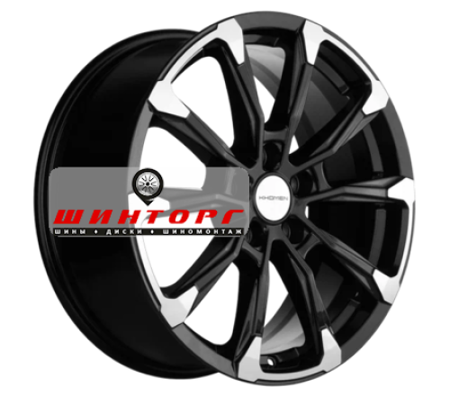 Купить диски Khomen Wheels 7,5x18/5x114,3 ET45 D67,1 KHW1808 (Xceed/CX-3/5) Black-FP от производителя Khomen Wheels в Казани