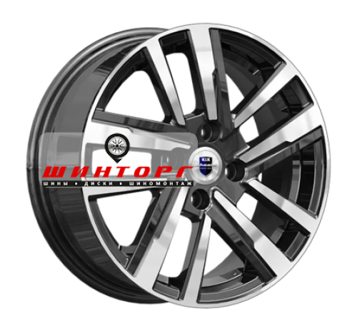 Купить диски K&K 6x15/4x98 ET35 D58,5 Хант (КС1034) Алмаз черный от производителя K&K в Казани